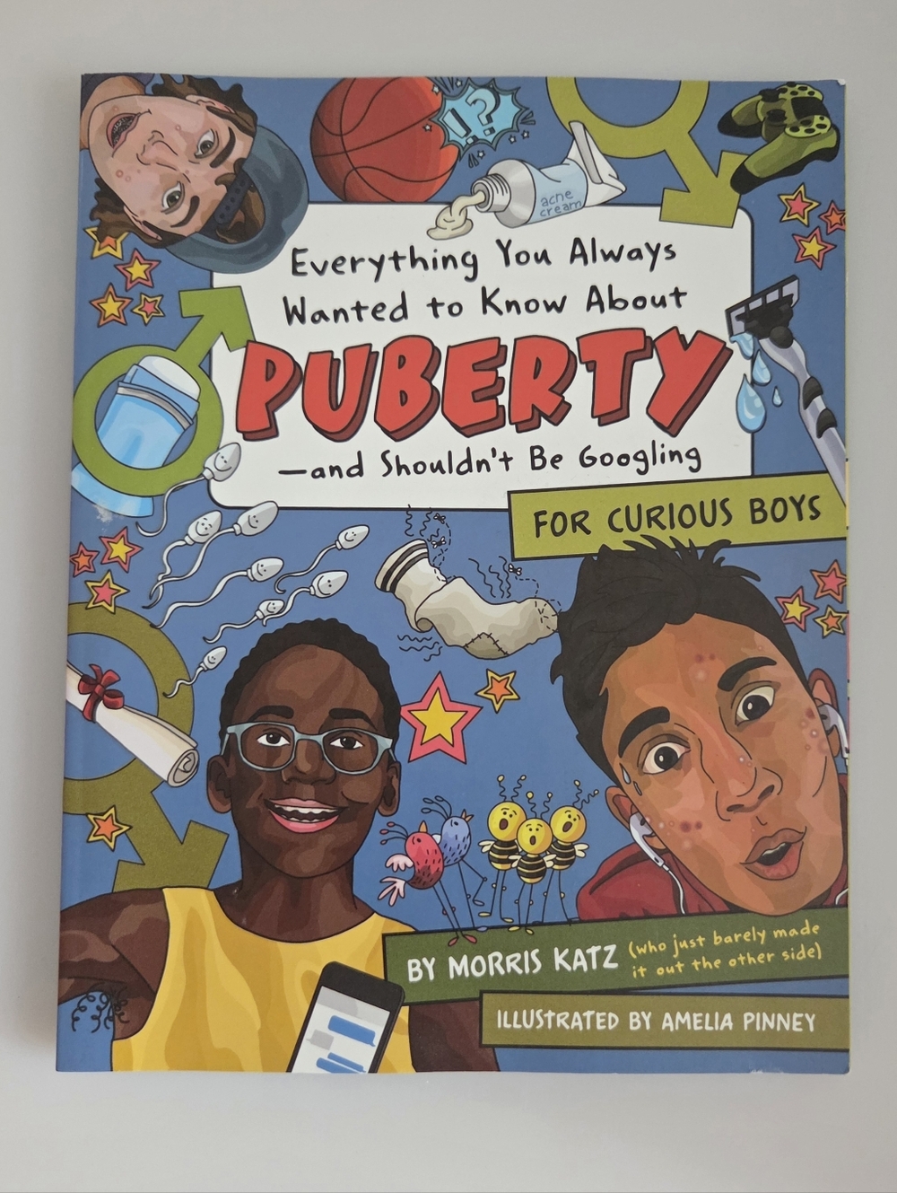 Everything You Always Wanted to Know About Puberty (Blue) - For Curious Boys